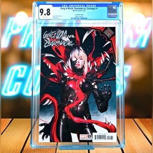 King in Black Gwenom vs. Carnage #1 CGC 9.8 Inhyuk Lee 1:25 Marvel Comic